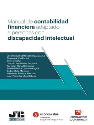 cover image of Manual de contabilidad financiera adaptado a personas con discapacidad intelectual